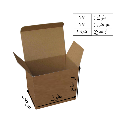 کارتن آماده قفلی کد d227